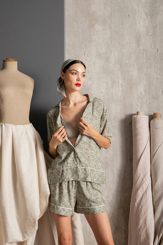 Camisa manga corta, Color Estampado