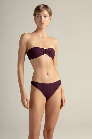 Top bandeau vino