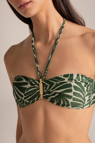 Top bandeau Verde