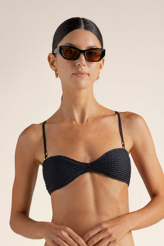 Top bandeau Negro