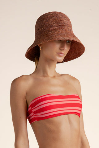 Top bandeau Rosado