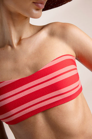 Top bandeau Rosado