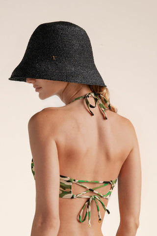 Top halter Verde