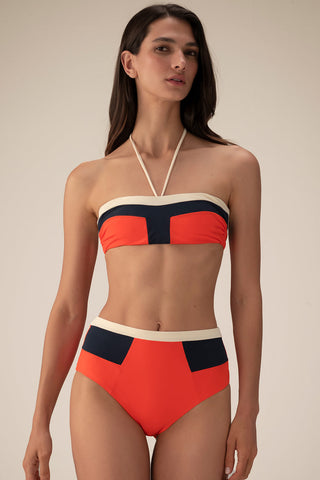 Bottom culotte bloques de color