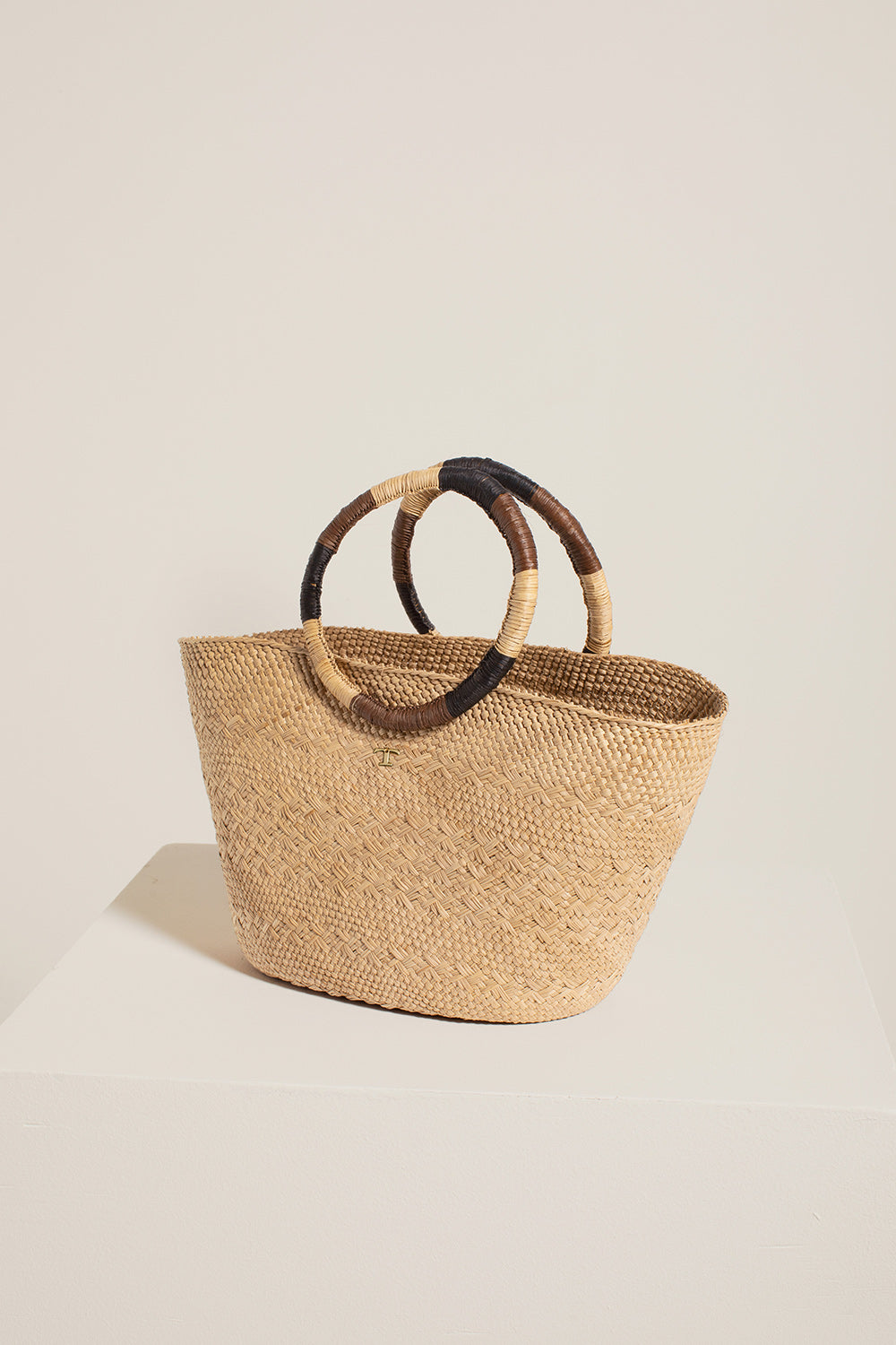 Bolso Café Tejido