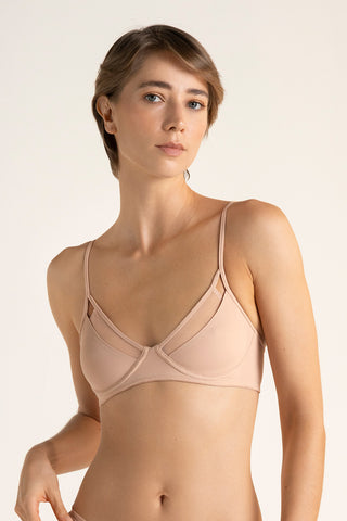 Sostén clásico rosa