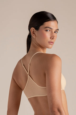 Touché Colombia, Brasier triangular con copa Piel, Lingerie, Lencería mujer, Ropa interior