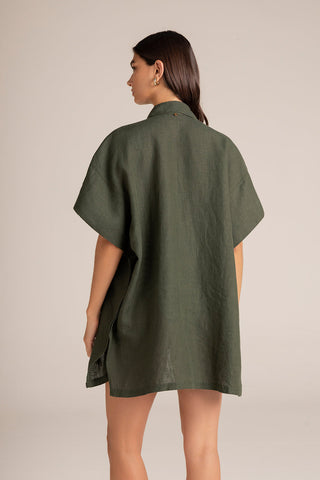 Camisa manga corta Verde