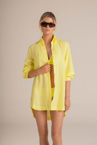 Camisa manga larga Amarillo
