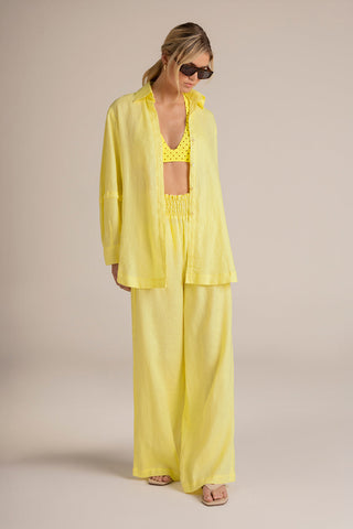 Camisa manga larga Amarillo