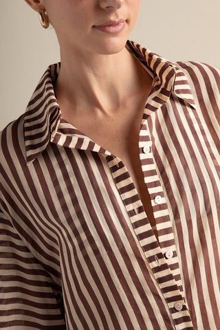 Camisa manga larga rayas