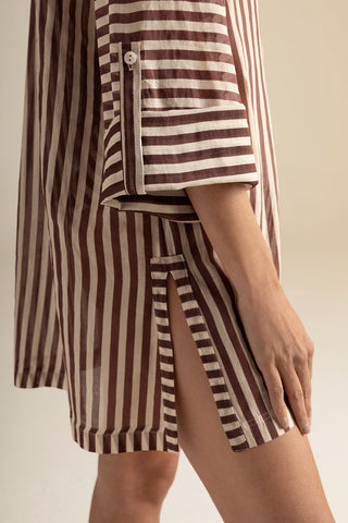 Camisa manga larga rayas