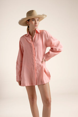 Camisa manga larga Rosado
