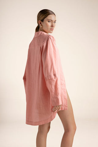 Camisa manga larga Rosado