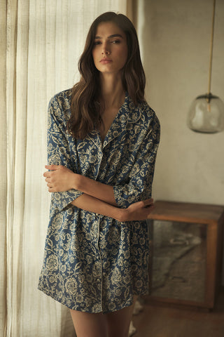 Camisón azul