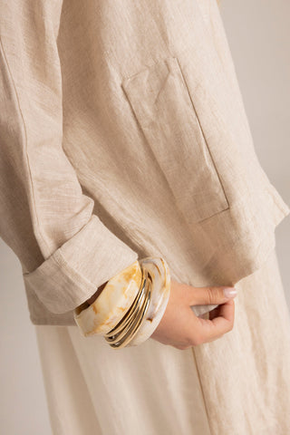 Chaqueta Marfil