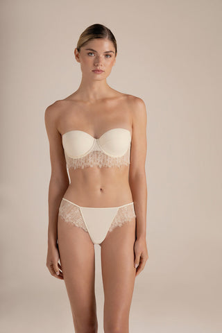Touché Colombia, Brasier strapless con copa Marfil, Lingerie, Lencería mujer, Ropa interior