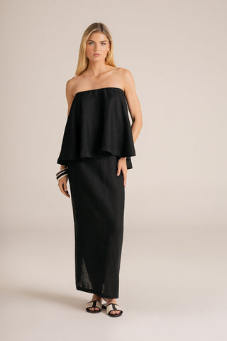 Top bandeau Negro