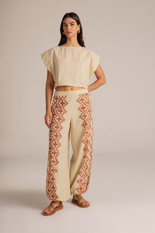 Pantalón Marfil