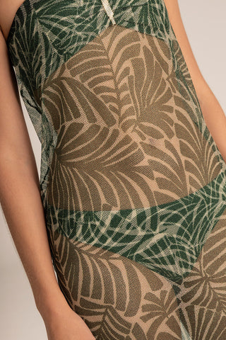 Cover up corto Verde