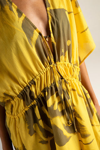 Cover up corto Amarillo