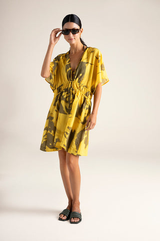 Cover up corto Amarillo