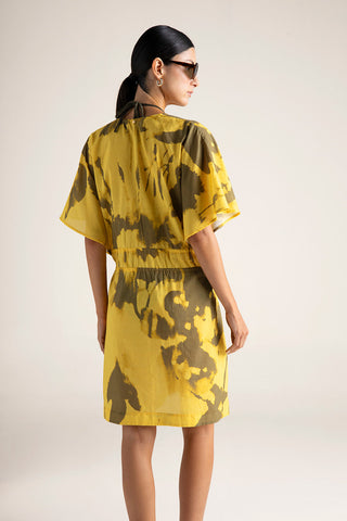 Cover up corto Amarillo