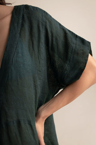 Cover up corto verde