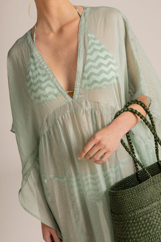Cover up largo Verde