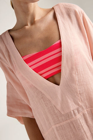 Cover up largo Rosado