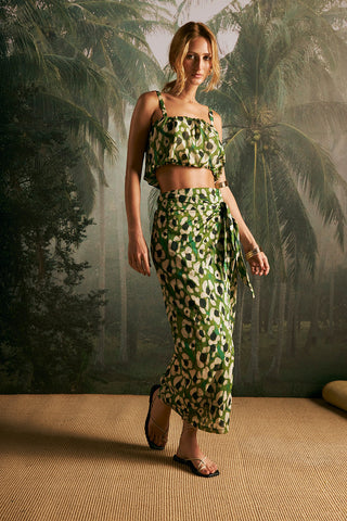 Falda pareo Verde