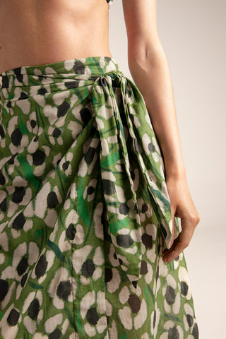 Falda pareo Verde