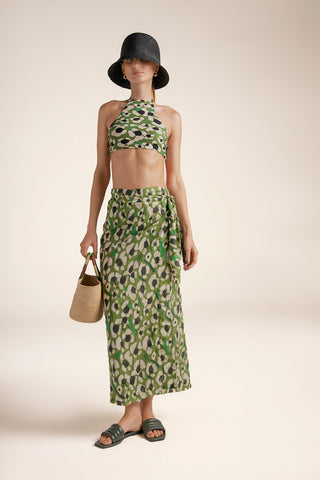 Falda pareo Verde