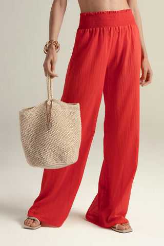 Pantalón rojo