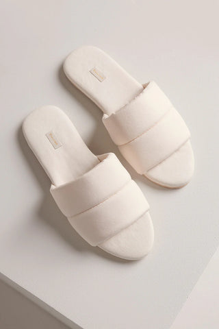 Pantuflas Marfil