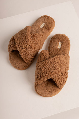 Touché Colombia, Pantuflas Café, Accesorios pijamas, Ropa de descanso mujer