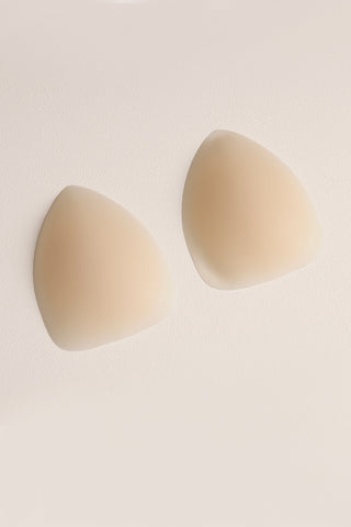 Pezoneras triangulares sin adhesivo Piel