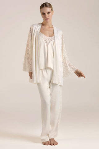 Pijama pantalón Marfil