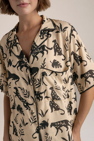 Pijama short Animales
