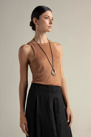 Top manga corta café