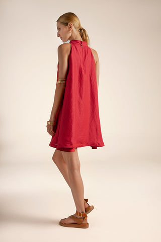 Vestido corto Rojo