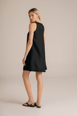 Vestido corto Negro