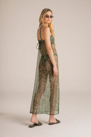 Cover up largo Verde