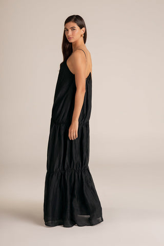 Vestido largo Negro