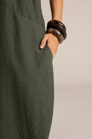 Vestido largo Verde