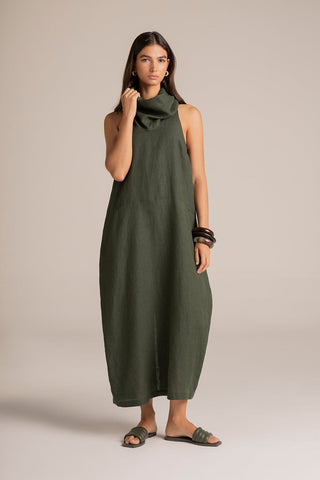 Vestido largo Verde