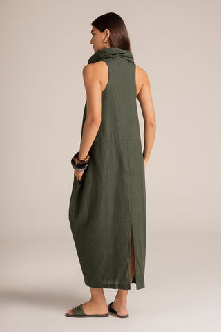 Vestido largo Verde