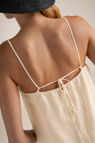 Vestido largo Marfil