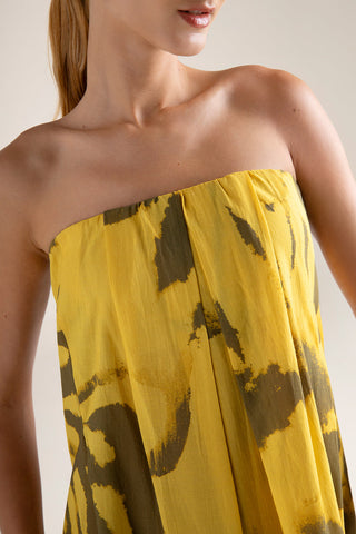 Vestido largo Amarillo