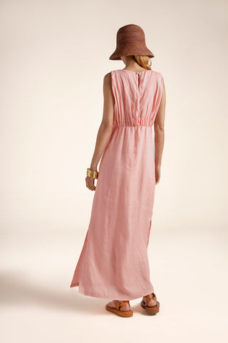 Vestido largo Rosado